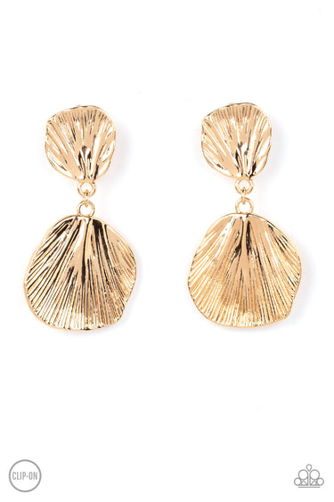 Metro Mermaid - Gold Clip-On